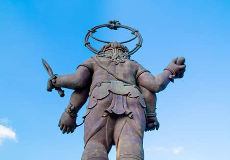 Ganesha, Hindu God statueの写真素材