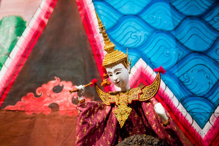 Thai traditional puppetの写真素材