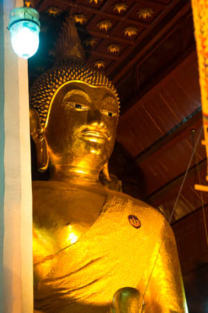 Buddhism Statue at Phare, Thailandの写真素材