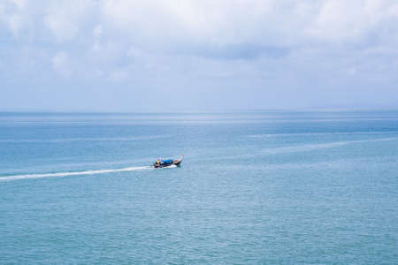 Tropical island and beach, Krabi, Thailandの写真素材