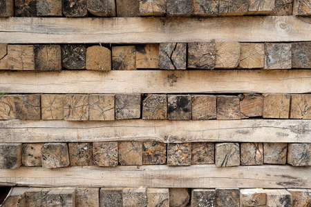 A background of woodの写真素材