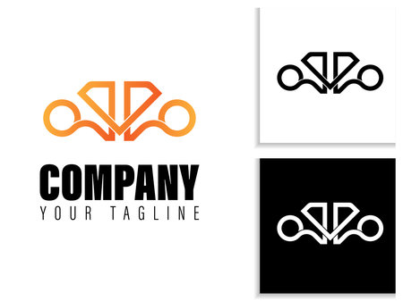 logo from the letters Q and R, suitable for any companyのイラスト素材