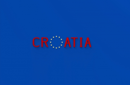 Croatia, member state of the European Unionの写真素材
