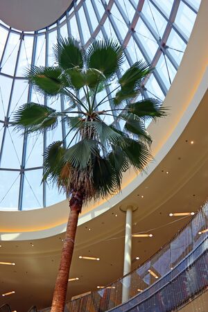 ZAPRESIC, CROATIA - AUGUST 3, 2011: Modern architecture of shopping center West Gate, Zapresic, Croatiaのeditorial素材