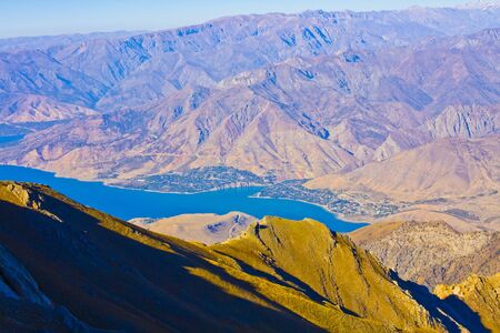 Lake in the Mountainsの写真素材