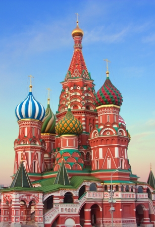 Saint Basil's Cathedral,Moscow,Russiaの写真素材