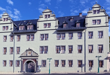 The Red Castle in Weimar has been constructed in 1574-1576のeditorial素材