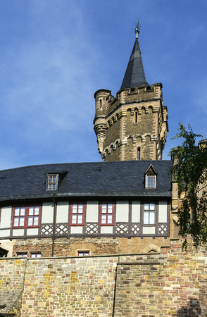 Wernigerode Castle is a castle located in the Harz mountains above the town of Wernigerode.のeditorial素材
