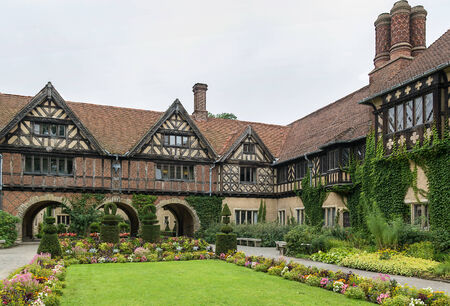 Cecilienhof is a palace in Potsdam, Brandenburg, Germany. Cecilienhof was the last palace built by the Hohenzollern family that ruled Prussia and Germany until 1918.のeditorial素材