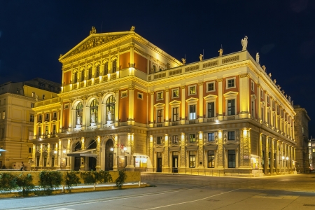 The Wiener Musikverein is a concert hall in the Innere Stadt borough of Vienna, Austria. It is the home to the Vienna Philharmonic orchestra.のeditorial素材