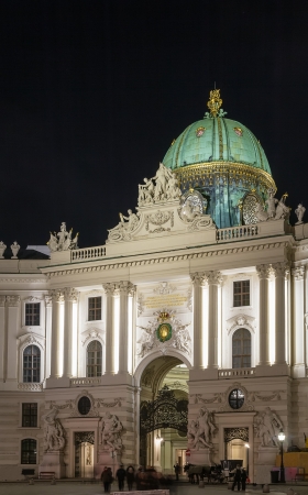 St. Michael's Wing of Hofburg Palace, Viennaのeditorial素材