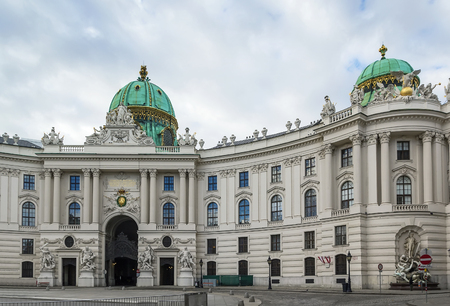 St. Michael's Wing of Hofburg Palace, Viennaのeditorial素材