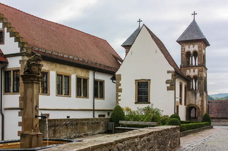 Comburg was a Benedictine monastery near Schwabisch Hall in Baden-Wurttemberg in Germany.のeditorial素材