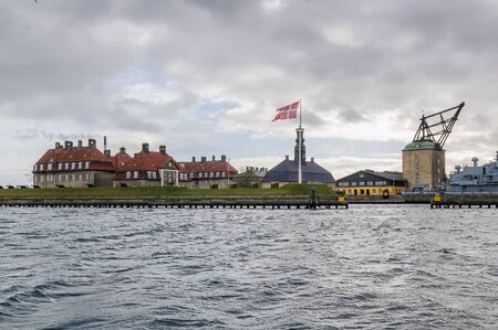 The Royal Danish Naval Academy educates and commissions all officers for the Royal Danish Navy.の写真素材