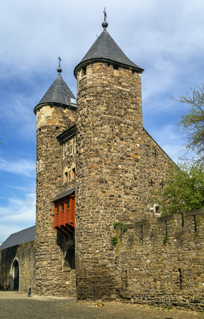 Helpoort, or Hell's Gate, is the oldest city gate in the country. It got its name due to the fact that prisoners were kept in its tower, Maastrichtのeditorial素材