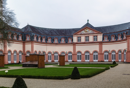 Weilburg Castle is one of the most important baroque palaces in Hesse, Germanyのeditorial素材