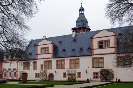 Weilburg Castle is one of the most important baroque palaces in Hesse, Germanyのeditorial素材
