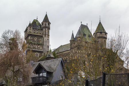 view of Braunfels castle on the hill, Germanyのeditorial素材