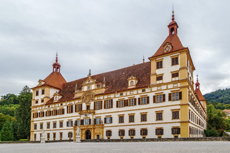 Eggenberg Palace in Graz is the most significant Baroque palace complex in Styria, Austriaのeditorial素材