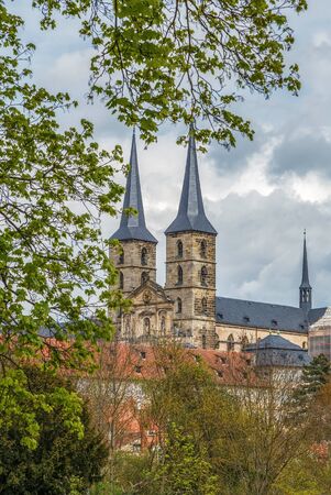 Michaelsberg Abbey is a former Benedictine monastery in Bamberg in Bavaria, Germany.の写真素材