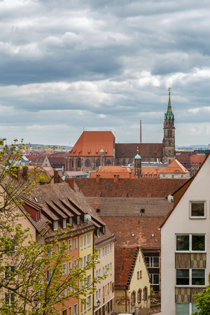 view of Nuremberg, Germanyの写真素材