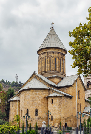 Sioni Cathedral of the Dormition is a Georgian Orthodox cathedral in Tbilisi, Georgiaの写真素材