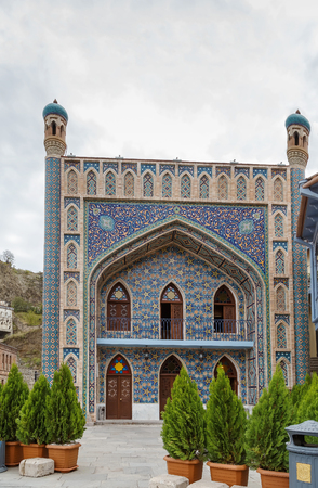 Jame Mosque - Jama Masjid at Abanotubani quarter in Tbilisi. Georgiaのeditorial素材