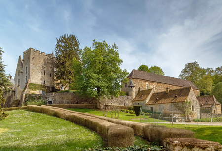 Chateau de Fayrac is castle in the commune of Castelnaud-la-Chapelle,   Perigord, southern Franceのeditorial素材