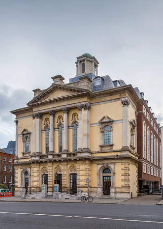 Building of Davenport Hotel in Dublin city center, Irelandのeditorial素材