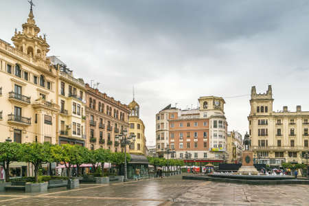 Plaza de las Tendillas is the main tourist Square in Cordoba, Cordoba, Spainのeditorial素材