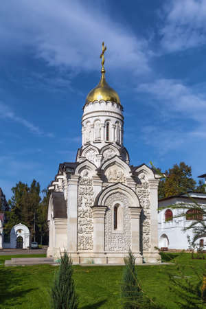 Chapel in Pavlovskaya Sloboda, Moscow region Russia