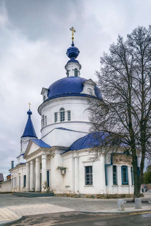 Church of Elijah the Prophet in Zaraysk city, Russiaの写真素材