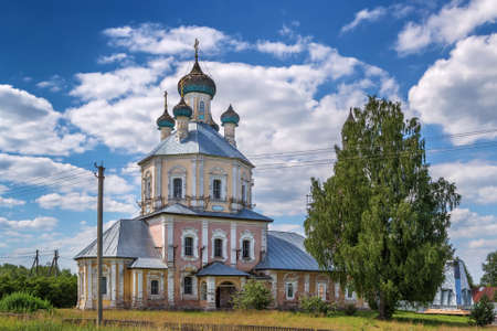 Transfiguration Church in Rogozha village, Tver region., Russia
