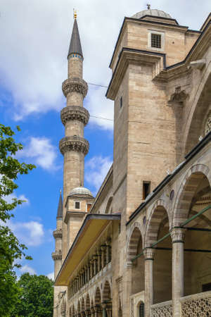 The Suleymaniye Mosque is an Ottoman imperial mosque located on the Third Hill of Istanbul, Turkey.の写真素材