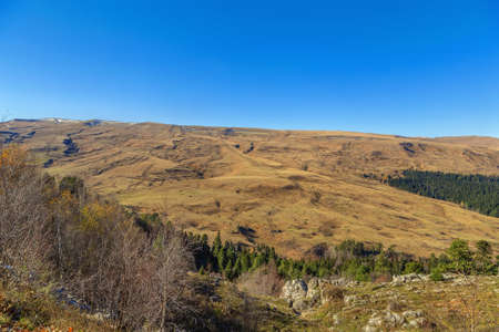 Landscape of Lago-Naki Plateau, Adygea, Russiaの写真素材
