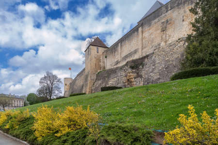 Chateau de Caen is a castle in the Norman city of Caen, Normandy, Franceのeditorial素材