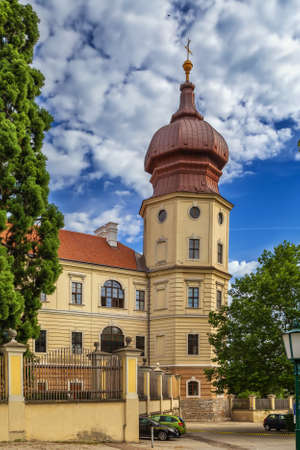 Tower in Gottweig Abbey, Austriaのeditorial素材