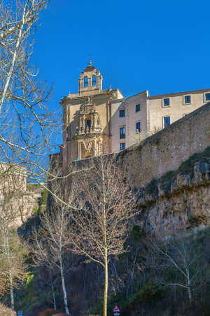 Former church of a Dominican monastery, Cuenca, Spain. Now an art exhibitionの写真素材