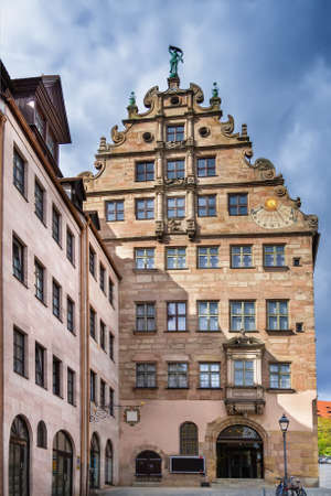 Fembo's House was built between 1591 and 1596 in Nuremberg, Germanyのeditorial素材