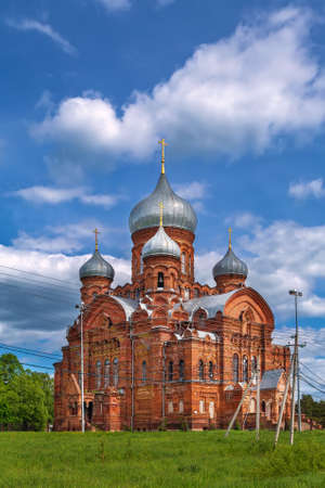 Cathedral of the Kazan Icon of the Mother of God in Danilov town, Russiaの写真素材
