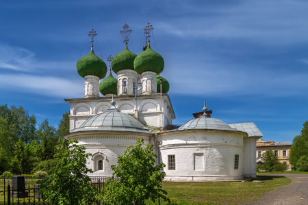 Dormition church in Gorny monastery in Vologda, Russiaの写真素材
