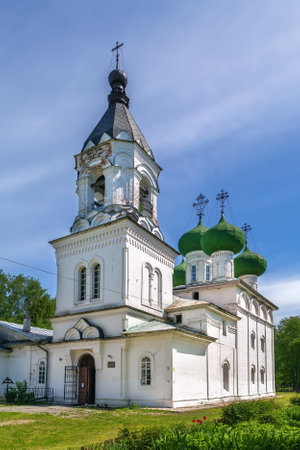 Dormition church in Gorny monastery in Vologda, Russiaの写真素材