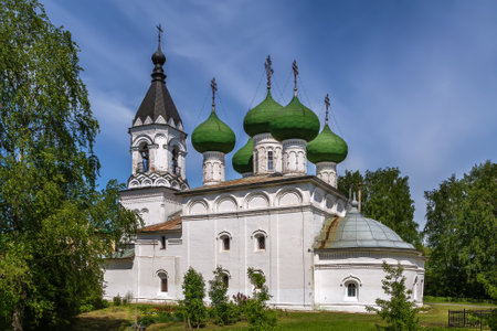 Dormition church in Gorny monastery in Vologda, Russiaの写真素材