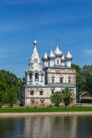 Saint John Chrysostom Orthodox Church, Vologda, Russiaの写真素材