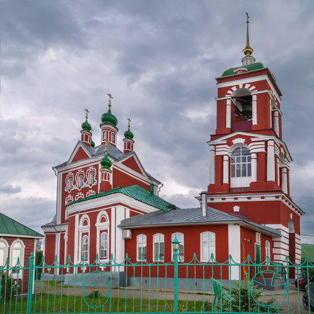 Church of the Forty Martyrs in Pereslavl-Zalessky city, Russiaの写真素材