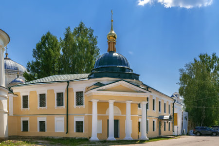 Hospice in Boris and Gleb Monastery in Torzhok, Russiaの写真素材