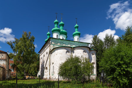 Church of the Ascension in Kineshma city, Russiaの写真素材