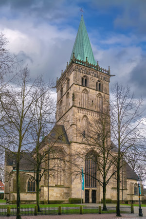 St. Felizitas Catholic Church in Ludinghausen, Germanyの写真素材