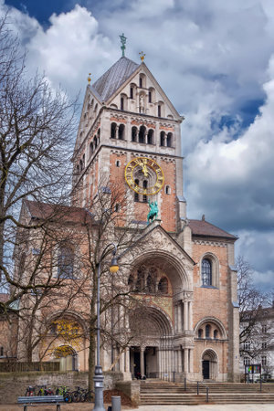 St. Anna im Lehel is a parish of the Roman Catholic Church in the Lehel district of Munich, Germanyの写真素材