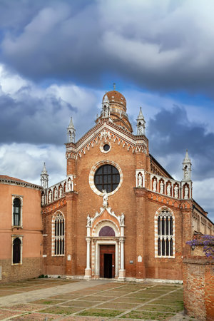 Madonna dell'Orto is a church in Venice, Italyの写真素材